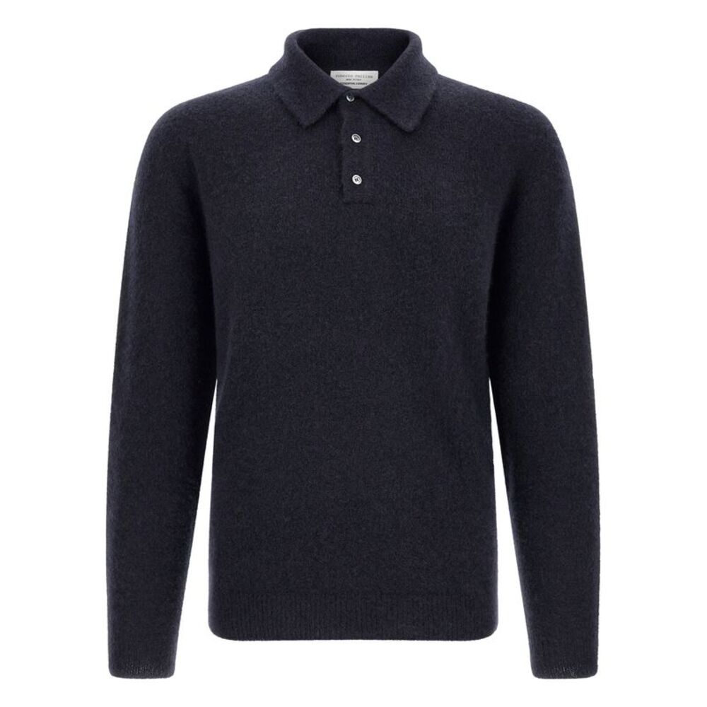 Roberto Collina Men's Cashmere And Silk Polo Shirt
